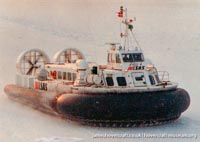 AP1-88 hovercraft with the Scandinavian company SAS